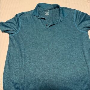 Apt. 9 XL Teal Performance Polo